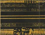 Giovanni Baptista Belzoni, Plates Illustrative of the Researches and Operations of G. Belzoni in Egypt and Nubia, 1822, 33 lithographs with handcoloring on wove paper backed with linen, exceptionally rare