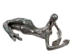 Carol Miller, Atanúa, conceived 1982, bronze with dark green patina