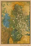 Georges Braque, Bouquet jaune (MA. 1015), 1950s, Lithograph in colors on wove paper