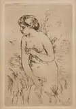 Pierre-Auguste Renoir, Baigneuse debout, a mi-jambes (D.; S. 23), c. 1910/later