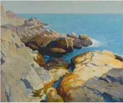 N. C. Wyeth, Seascape, Maine, c.1922/24, oil on canvas