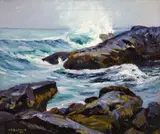 Abraham Bogdanove, Monhegan Island Surf
