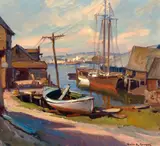 Emile Gruppé, Harbor