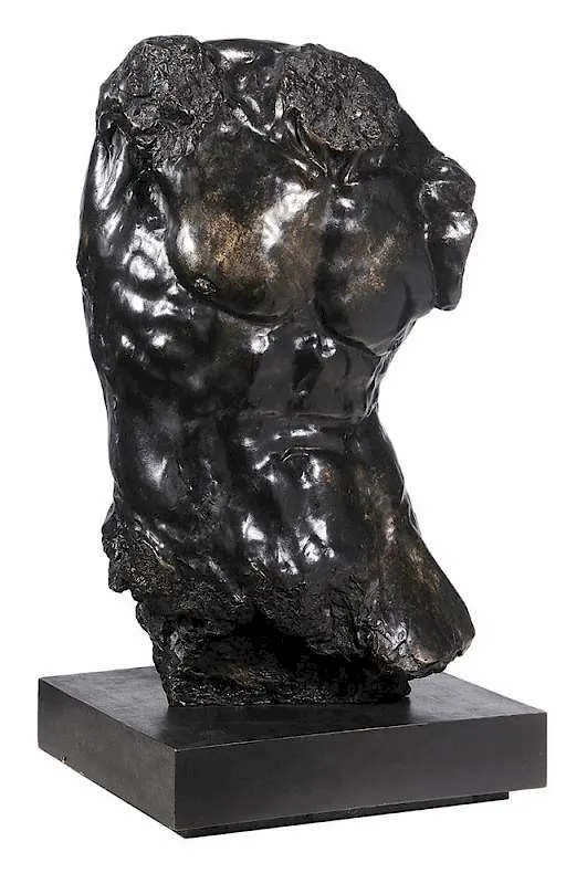 Gary Michael Weisman, Bias, patinated bronze