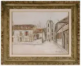 Maurice Utrillo, Place de L'Église