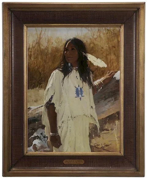 Richard D. Thomas, Maiden of Summer, 1997, oil on canvas