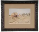 Adelaide Mahan, Banana Plantation Huts