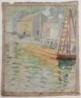 Adelaide Mahan, Barge Scene