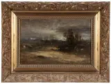 Alexander Helwig Wyant, Landscape with Stormy Clearing