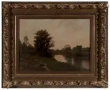 Edward Gay, Sunset on a River