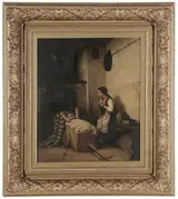 Ferdinand Brütt, Watching the Baby