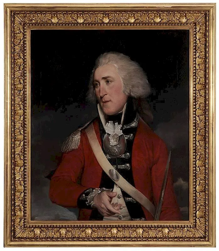 Robert Edge Pine, Captain Harry Burrard, later the 1st Baronet Burrard (1755-1813), in the uniform of the 4th Battlion, 60th (Royal American) Regiment of Foot, circa 1783, oil on canvas