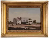 Xanthus Russell Smith, Sketch for John Rorer's House, Branchtown