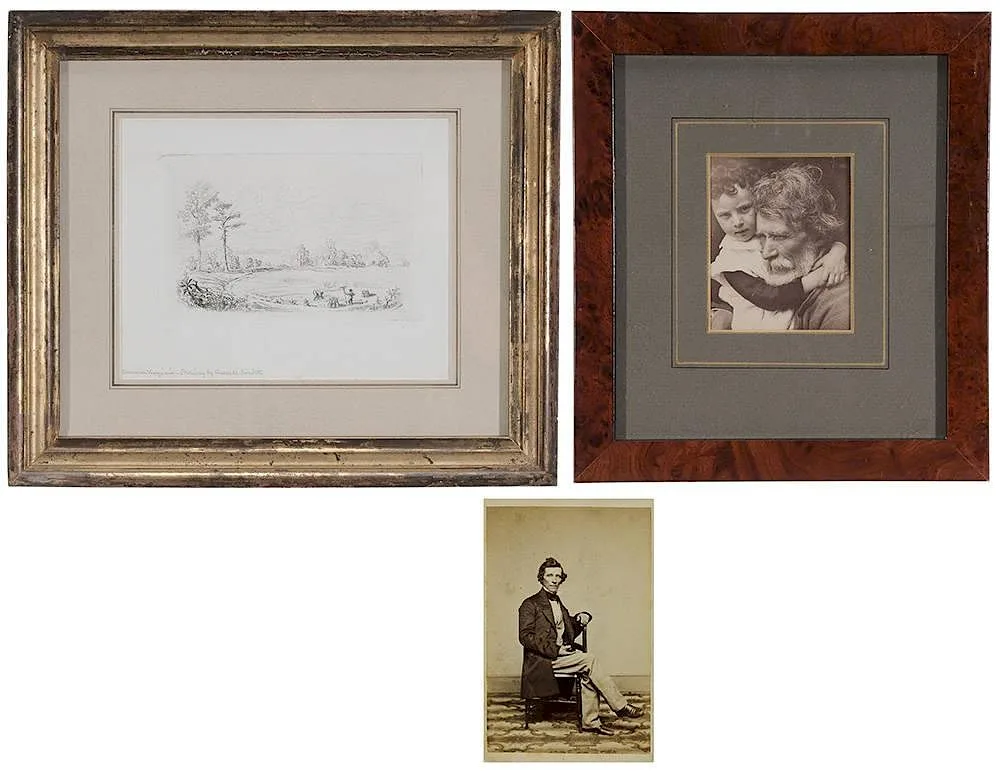 William Thompson Russell Smith, Scene in Virginia, etching on paper