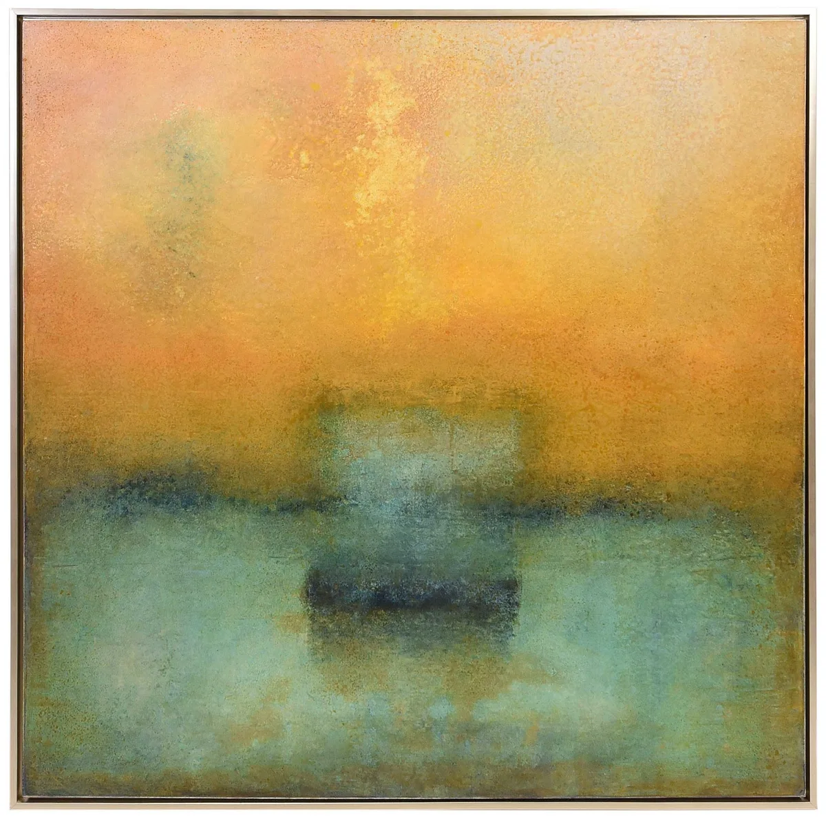 Scott Upton, Serene Harem, 2019, encaustic on canvas