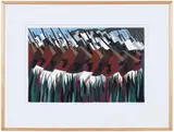 Jacob Lawrence, The March, from the series The Life of Toussaint L'Ouverture