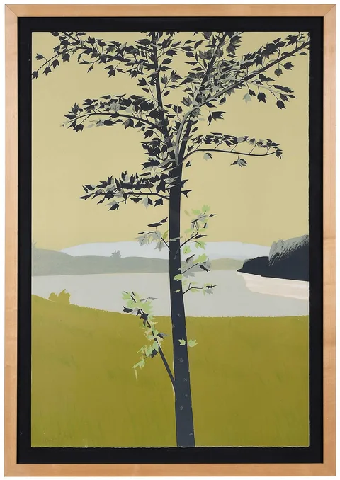 Alex Katz, Swamp Maple I, 1970, lithograph in colors