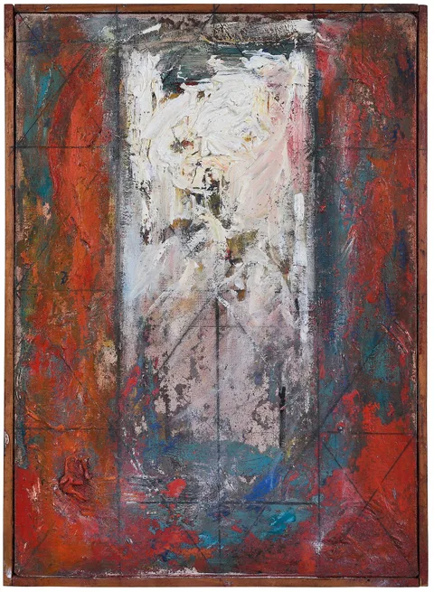 Jake Berthot, Allow It to be Given, 1995, oil on linen