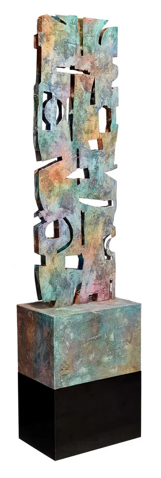William Melton Halsey, Janus, 1985, oil