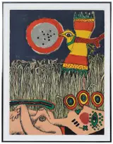 Guillaume Cornelis van Beverloo, Lithograph