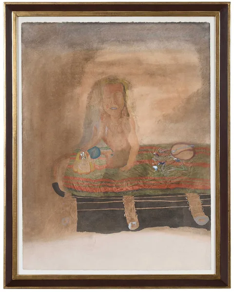 Jorge Castillo, Watercolor, 1975, watercolor on paper