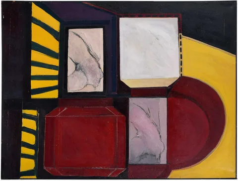 Untitled by Dean Aydelott, oil on canvas, offered Mar 2026