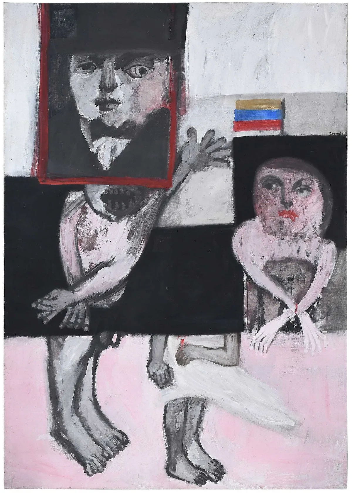 Carlos Granada Arango, Capital, oil on canvas