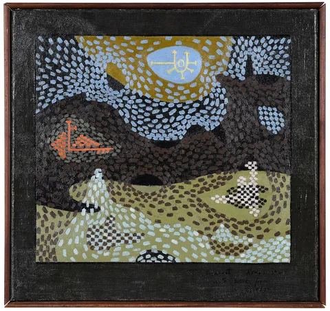 Gordon Onslow Ford, On the Wing, oil on canvas