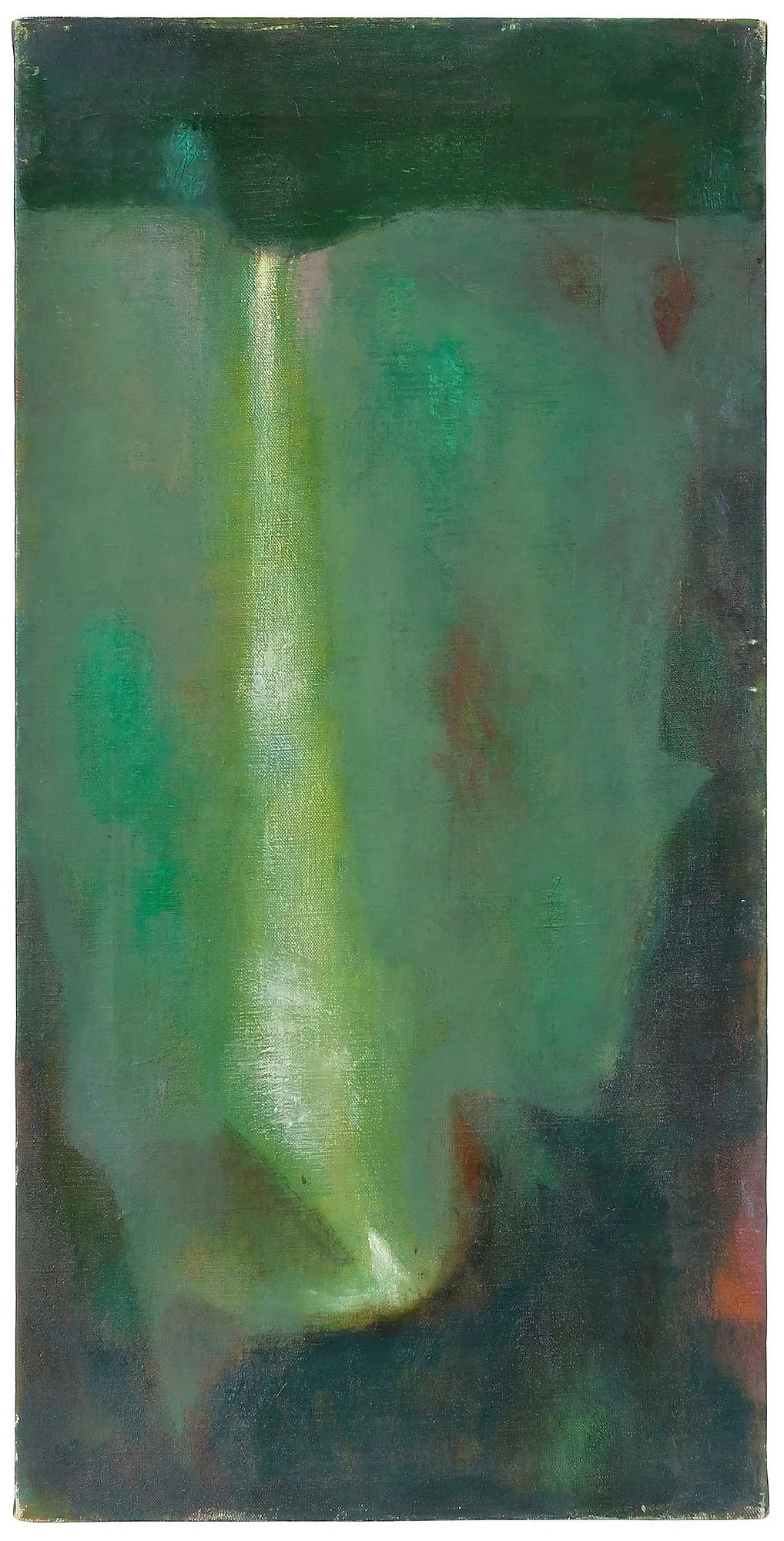 Abstract Painting by Martin Friedman, oil on canvas, sold Apr 2025