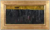 Lamar Dodd, Untitled, abstract landscape