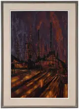 Richard Florsheim, Industrial Scene Painting