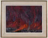 Richard Florsheim, Cityscape Painting