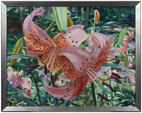 Paul Vincent, Large Watercolor, watercolor on paper