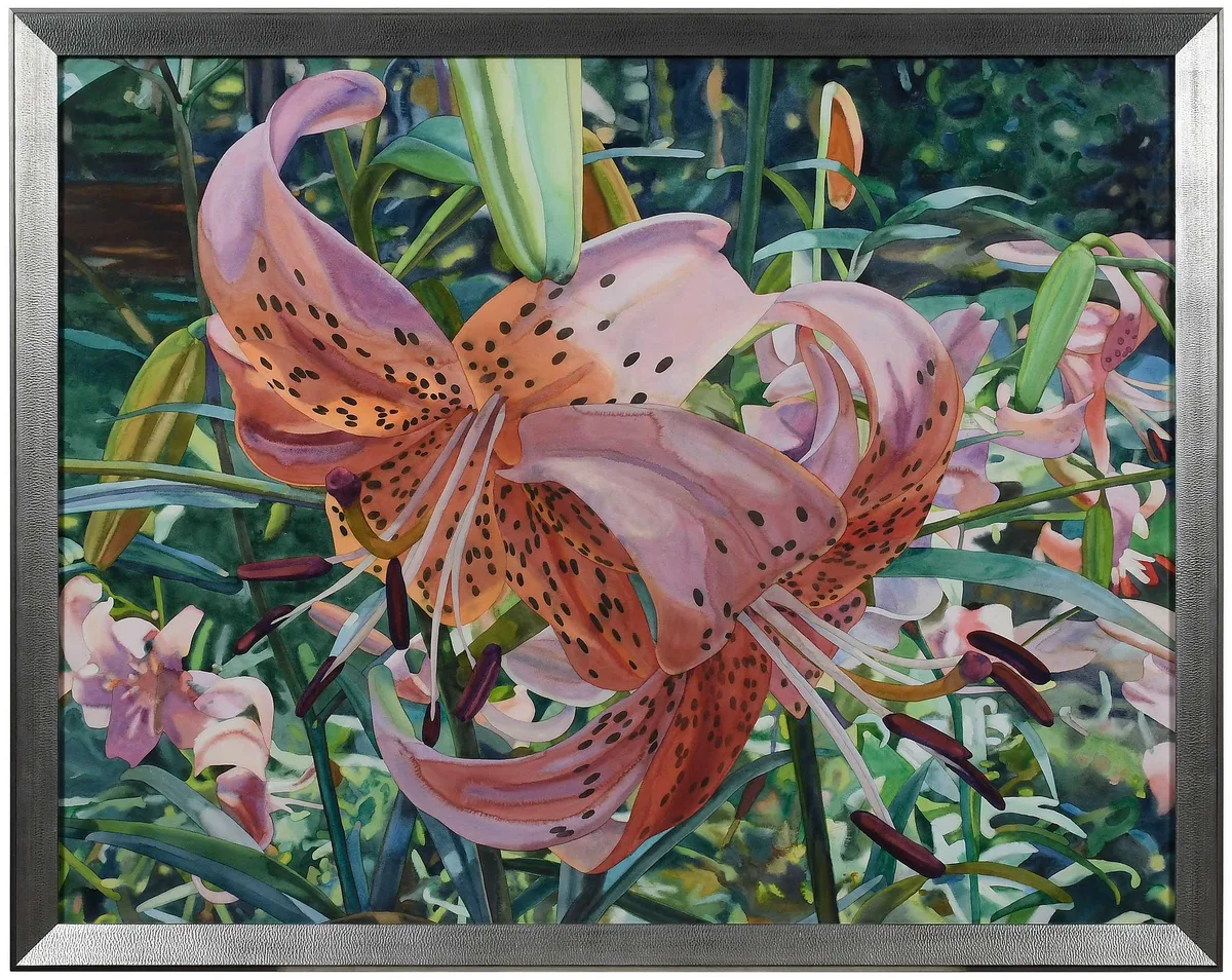 Paul Vincent, Large Watercolor, watercolor on paper