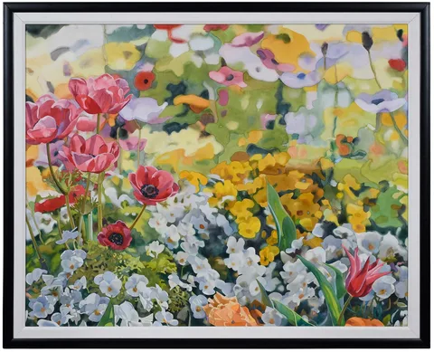 Paul Vincent, Large Watercolor, watercolor on paper