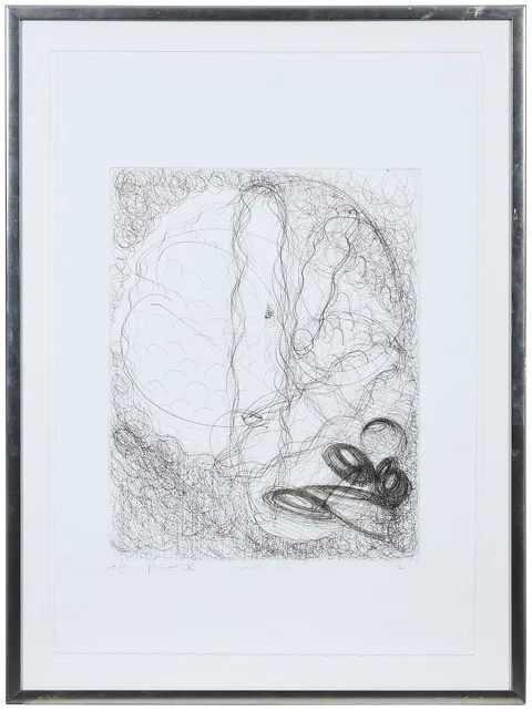 Untitled by Dale Chihuly Print, 1987, vitreograph on paper, offered Apr 2026