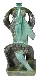 Alexander Archipenko, Seated Woman