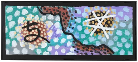 Gordon Onslow Ford, Untitled, 2003, acrylic on paper
