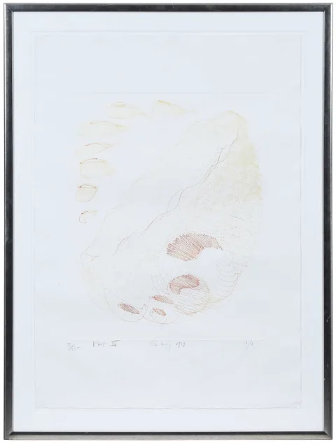 Untitled by Dale Chihuly Print, 1987, vitreograph on paper, offered Apr 2026