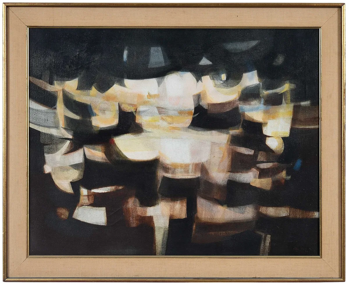 Arthur Hall Smith, Midas Garden, 1966, oil on canvas