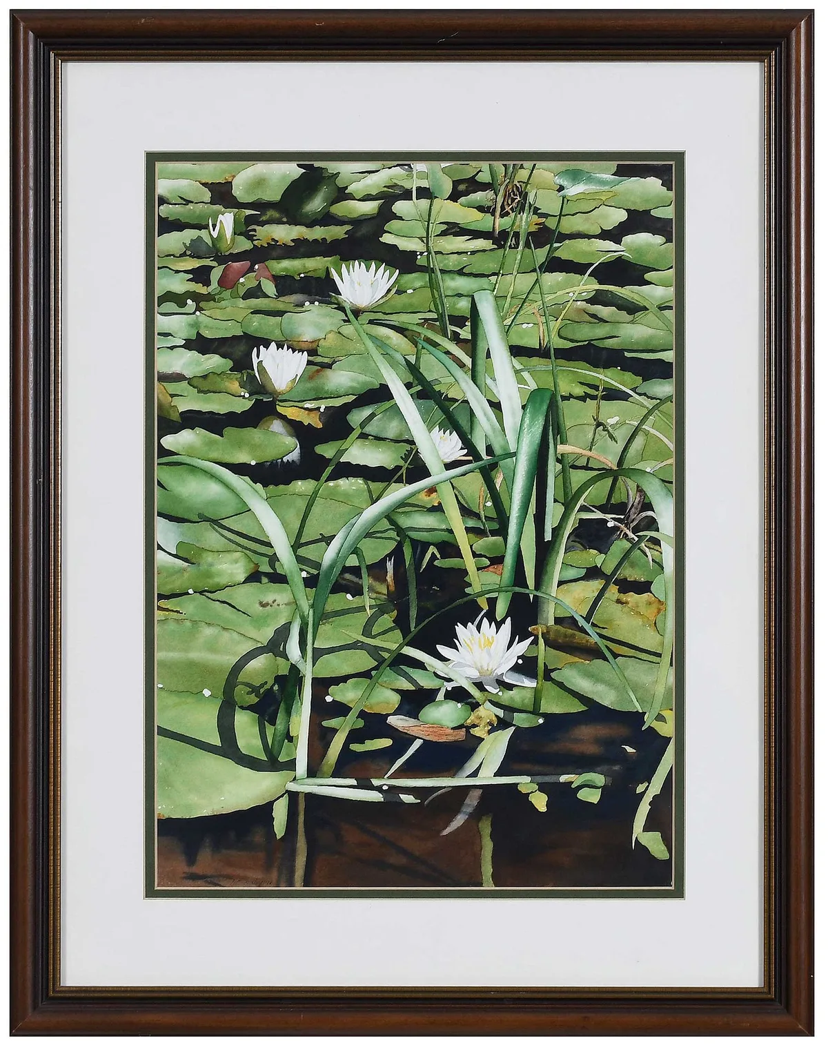 Under the Arrowhead by Terry O'Maley, 1992, watercolor on paper, offered Apr 2025
