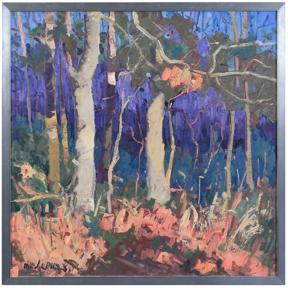 David A. Williams, Untitled, acrylic on canvas