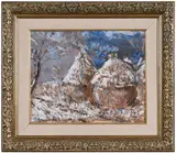 Paul-Émile Pissarro, Les Meules en Hiver