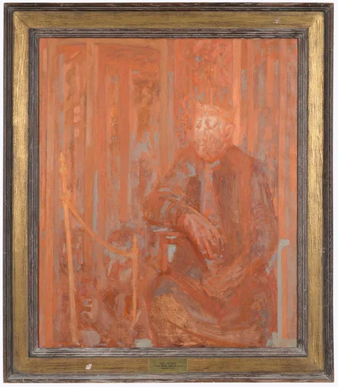 Stephen Greene, Saul and David, 1954, oil on canvas