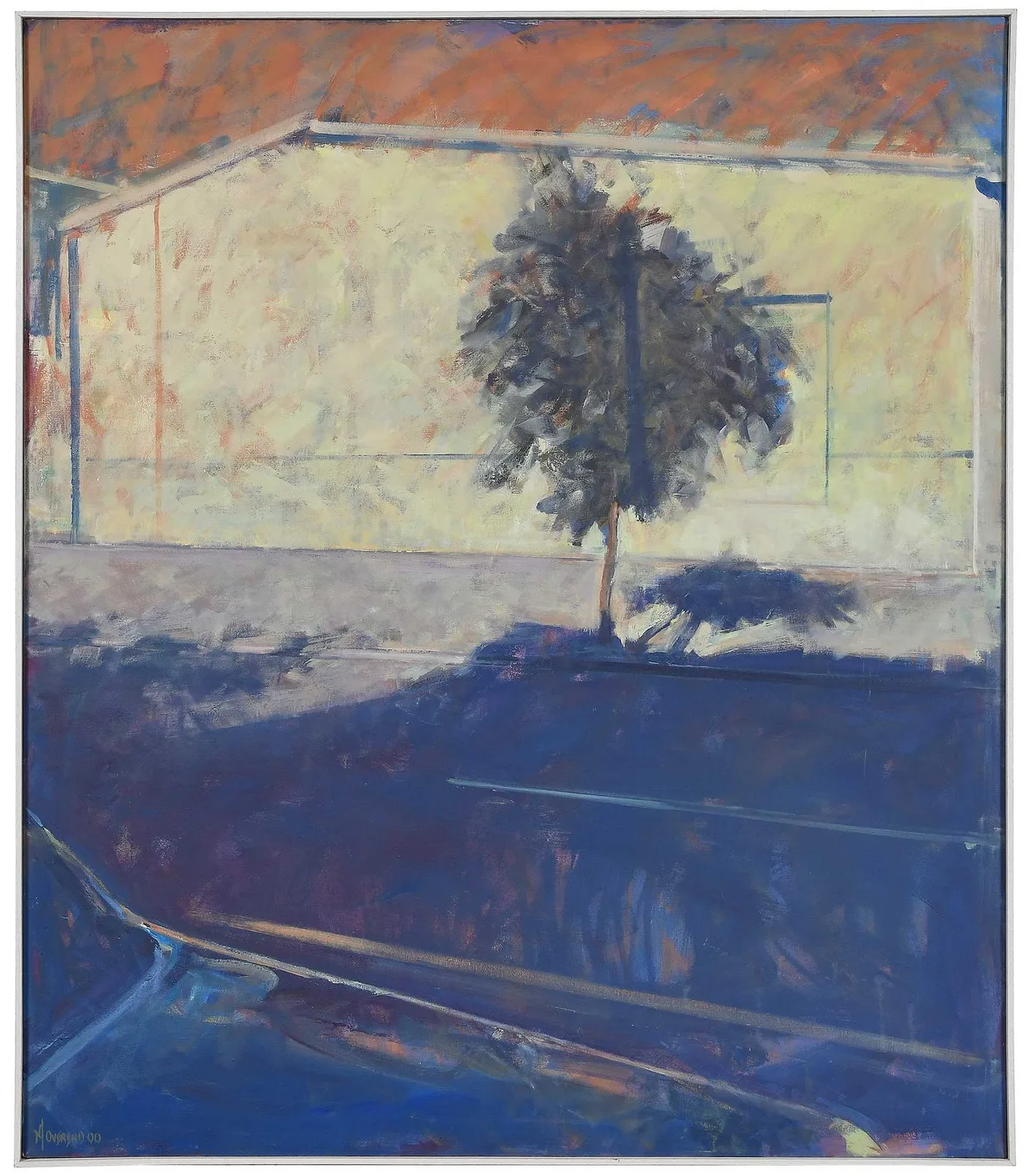 Matt Overend, Facade No. 7, 2000, oil on canvas