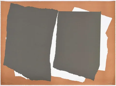 Italo Valenti, Eclipse, 1970, color lithograph