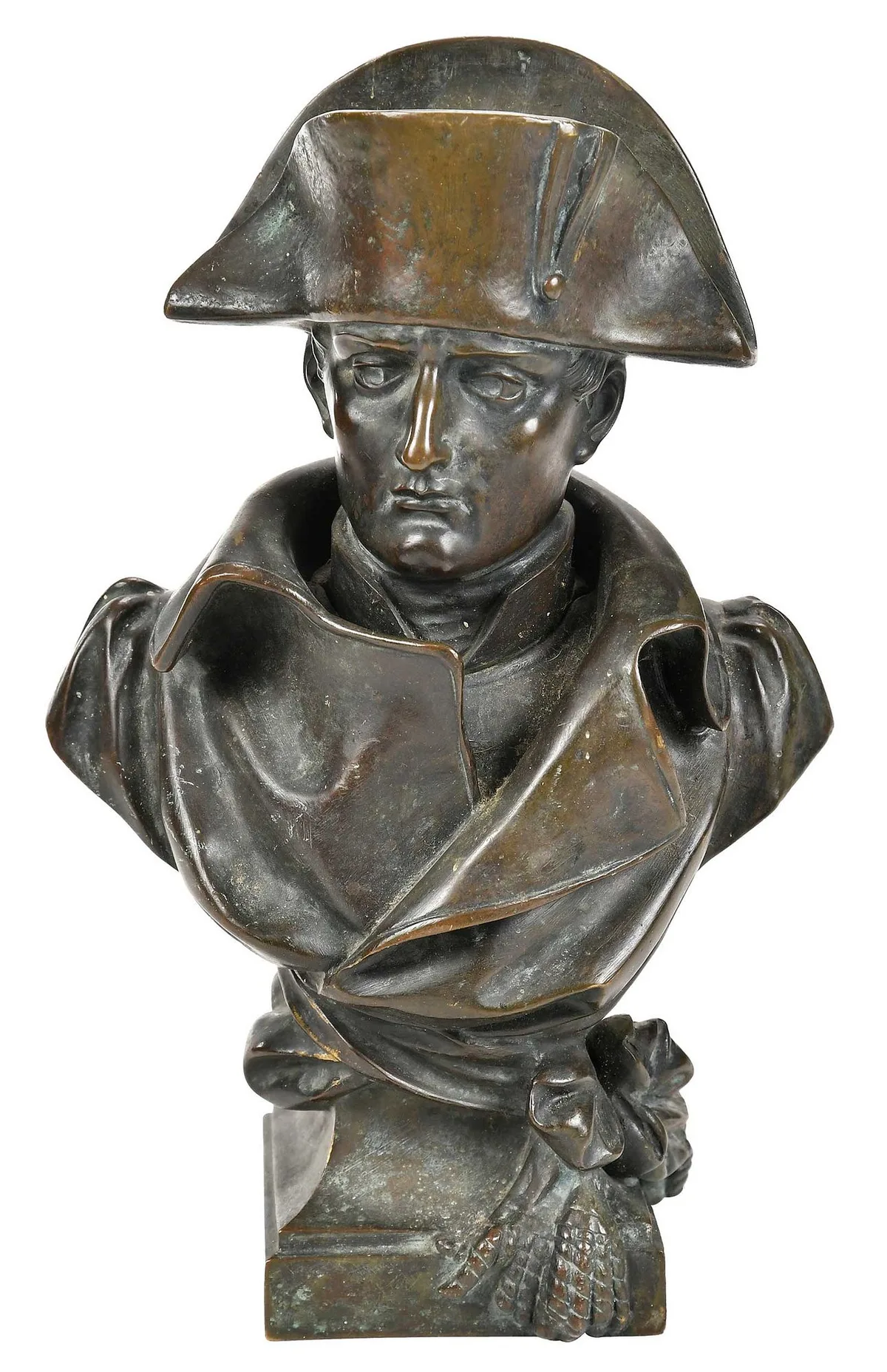 Noel C. R. Ruffier, Napoleon I, patinated bronze