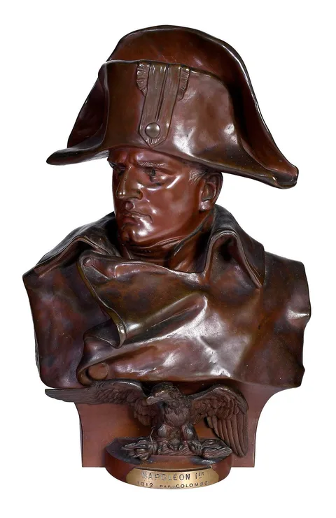 Renzo Colombo, Napoleon I, patinated bronze