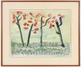 Milton Avery, Trees (A.F. A37521)