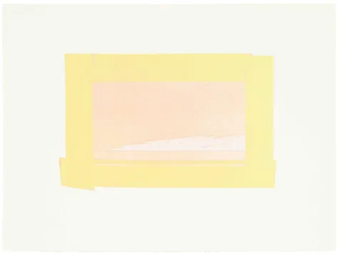 Indian View H by Howard Eliot Hodgkin, 1971, color screenprint on J Green paper of, sold Apr 2024
